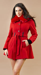 Elysian Coat - Red